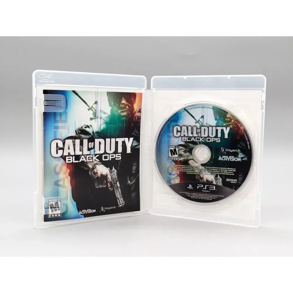 PS3 PlayStation 3 Call of Duty Black Ops Ghosts MW3 & Modern Warfare 4 Game Lot